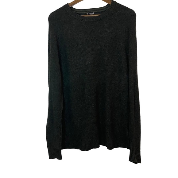 Smartwool Mens Large Merino wool blend green crew neck layering sweater size - Picture 10 of 16